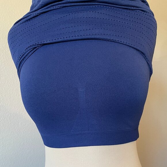 Athleta Derek Lam 1OC Union Seamless Tank Unstinkable Navy Blue, Size Medium - Picture 7 of 8